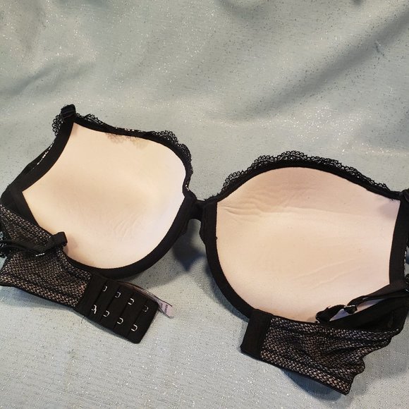 BRAND NEW Victoria's Secret Dream Angel  Ruffle glamour lace push up 32DDD - Picture 10 of 11